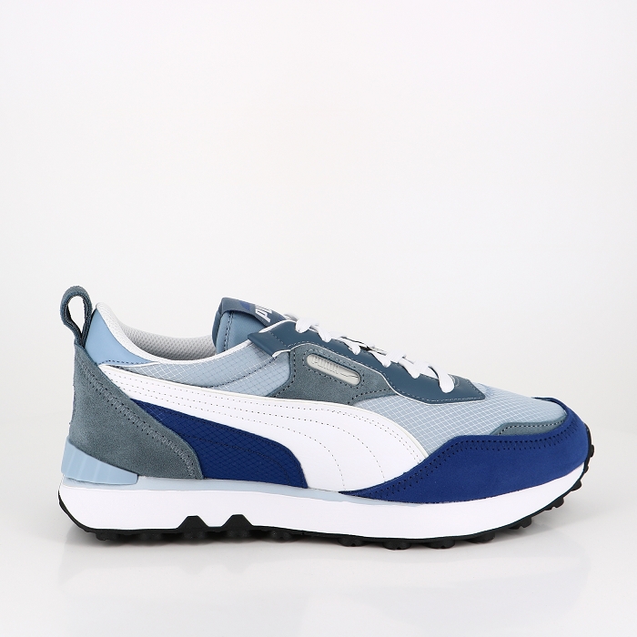 Puma chaussures puma rider fv future vintage blue wash blazing blue bleu