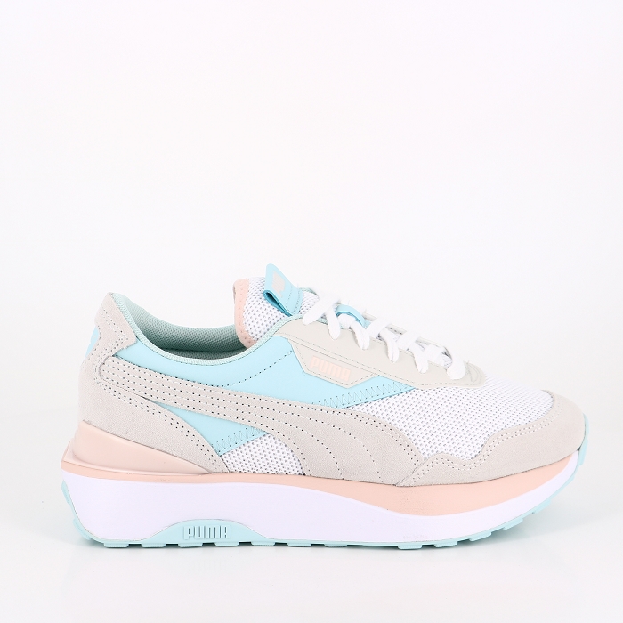 Puma chaussures puma cruise rider candy white light aqua multicouleur