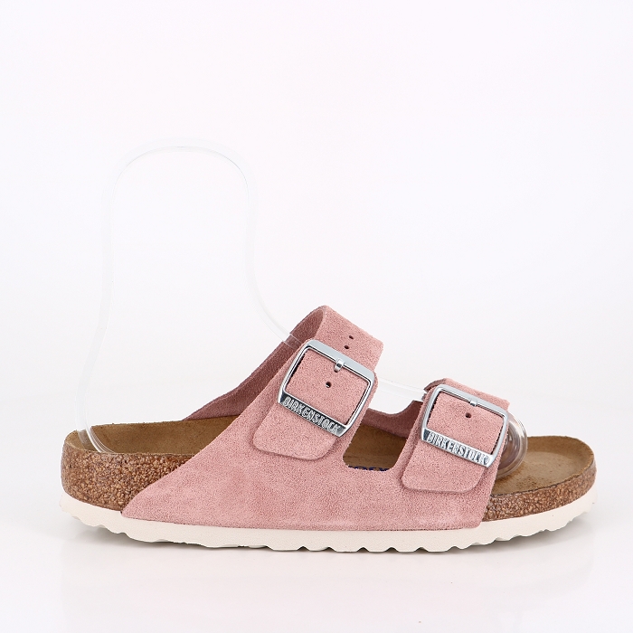 Birkenstock chaussures birkenstock arizona sfb pink clay 