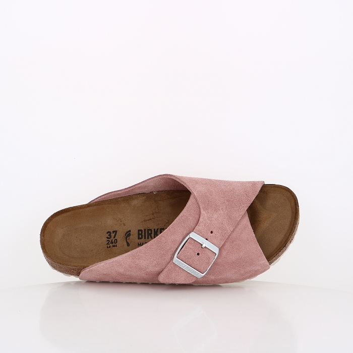 Birkenstock chaussures birkenstock arosa suede pink clay 9039501_5