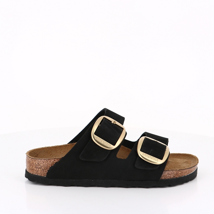 Birkenstock chaussures birkenstock arizona big buckle cuir black 