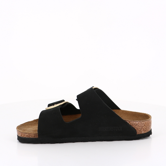 Birkenstock chaussures birkenstock arizona big buckle cuir black 9039901_3