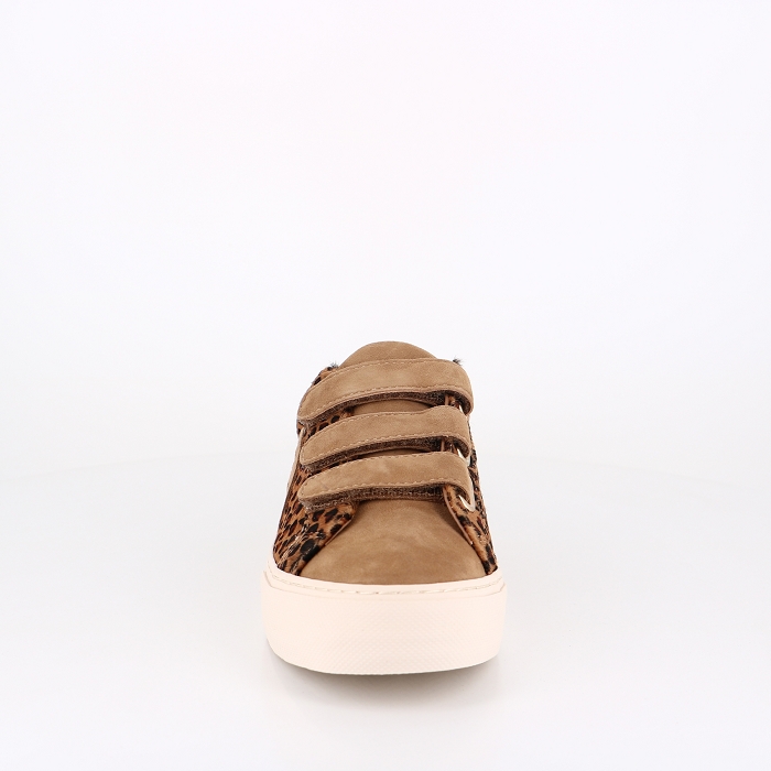 No name chaussures no name arcade straps side brown camel imprimes animal9042501_2