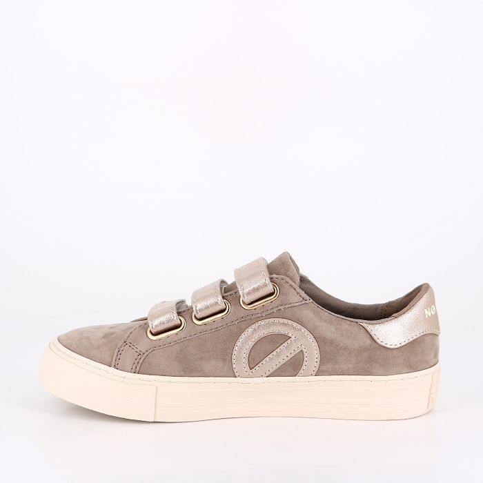 No name chaussures no name arcade straps side g suede cristy taupe beige 9042901_3