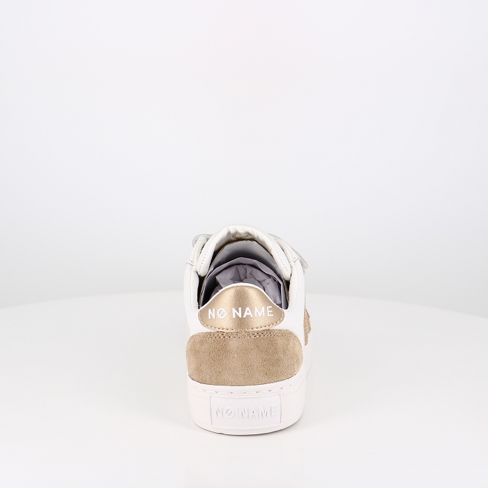 No name chaussures no name strike straps white gold blanc9044301_4