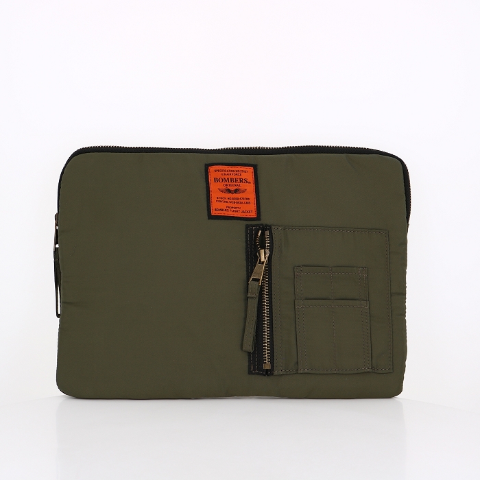 Bombers accessoires bombers computer case unisex kaki 