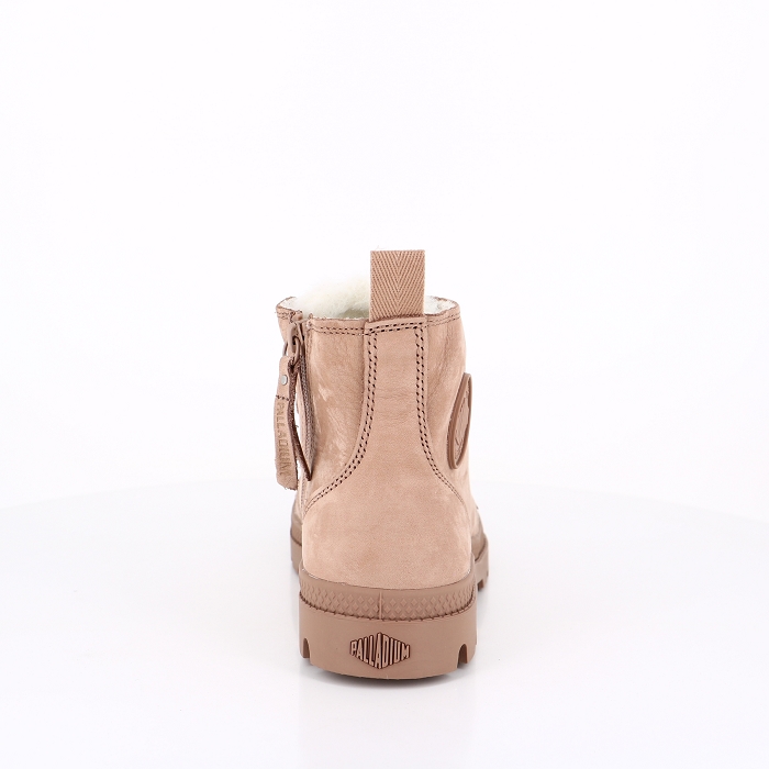 Palladium chaussures palladium pampa hi zip nude brown rose9046501_4