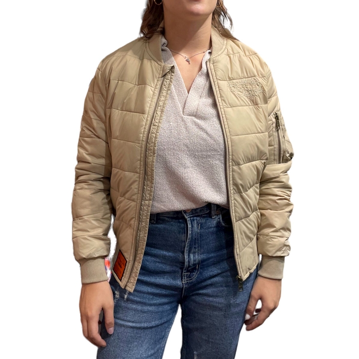 Bombers blouson bombers women dallas beige 