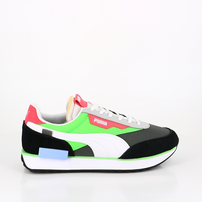 Puma chaussures puma future rider play on dark shadow black multicouleur