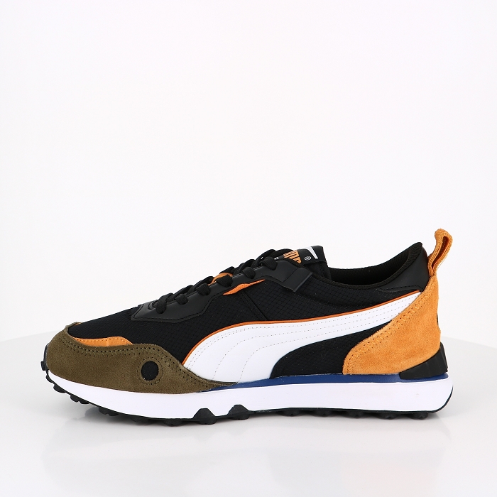 Puma chaussures puma rider future vintage noir orange brick 9048901_3