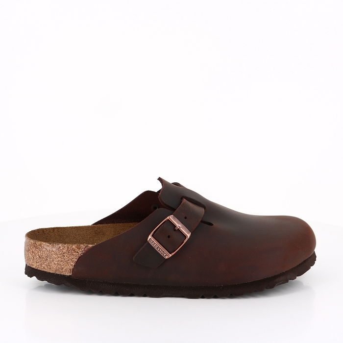 Birkenstock chaussures birkenstock boston cuir sfb habana marron