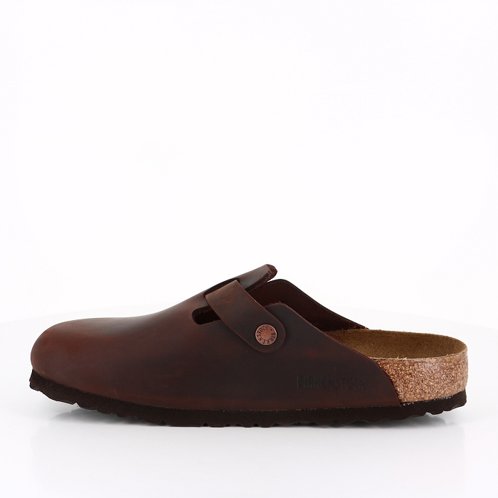 Birkenstock chaussures birkenstock boston cuir sfb habana hommes marron9049101_3