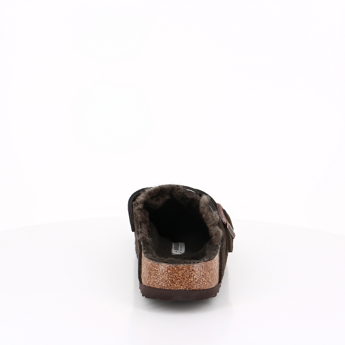 Birkenstock chaussures birkenstock boston shearling mocca homme marron9049401_4