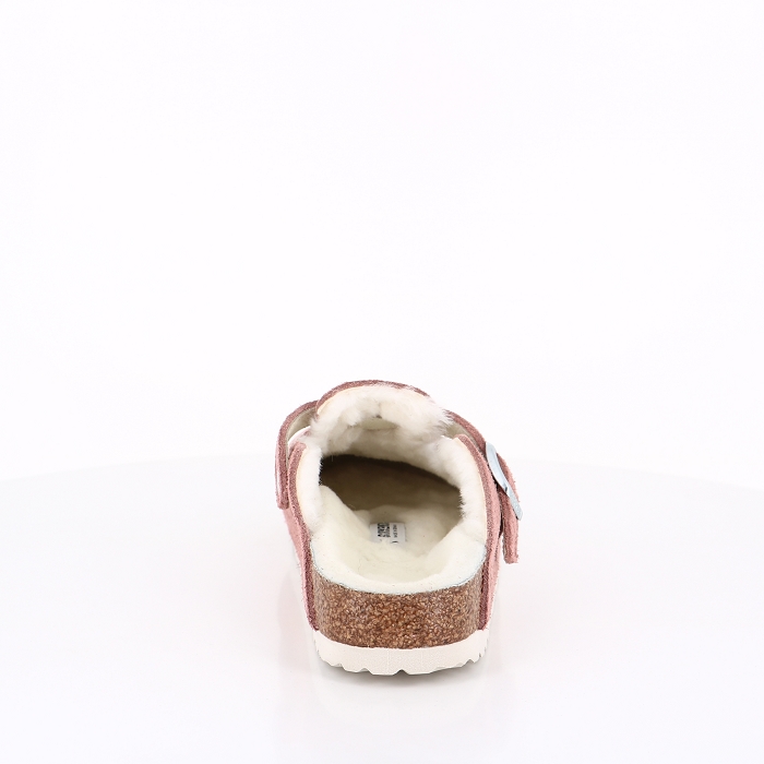 Birkenstock chaussures birkenstock boston shearling pink clay 9049501_4