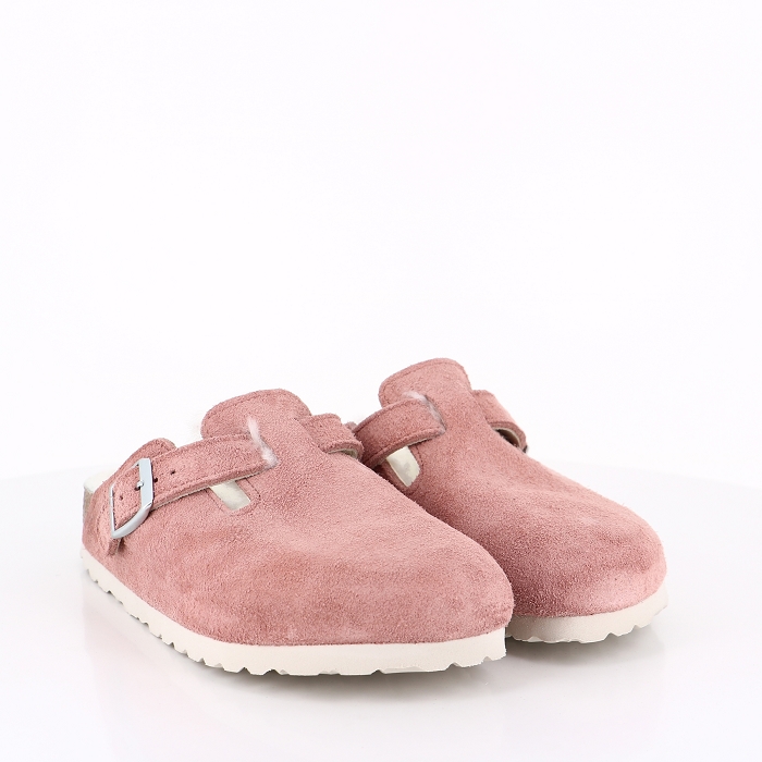 Birkenstock chaussures birkenstock boston shearling pink clay 9049501_5