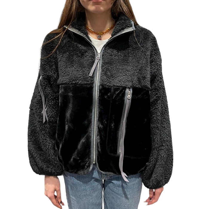 Ugg textile ugg marlene black sherpa jacket ii 