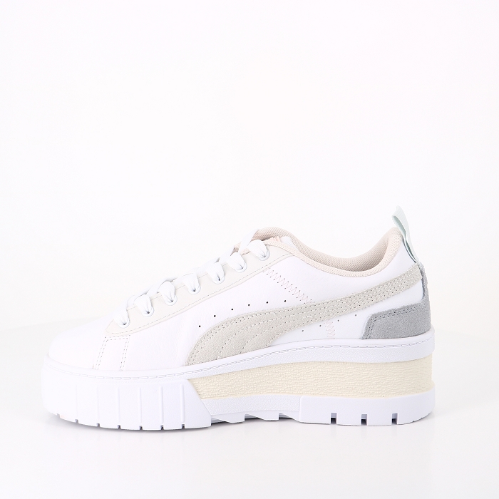 Puma chaussures puma mayze wedge pastel blanc blanc9051901_3