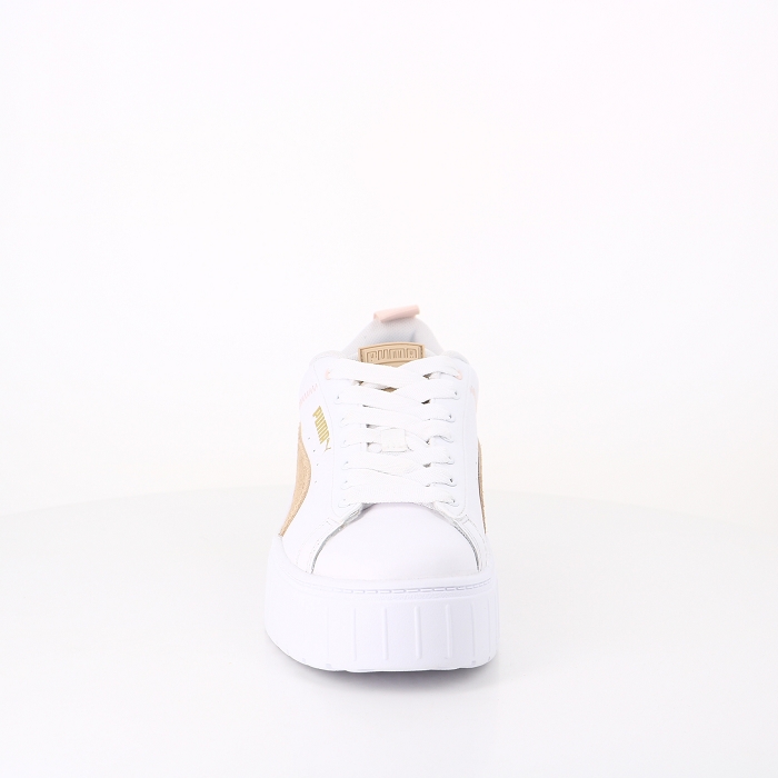 Puma chaussures puma mayze wedge pastel blanc light sand blanc9052001_2