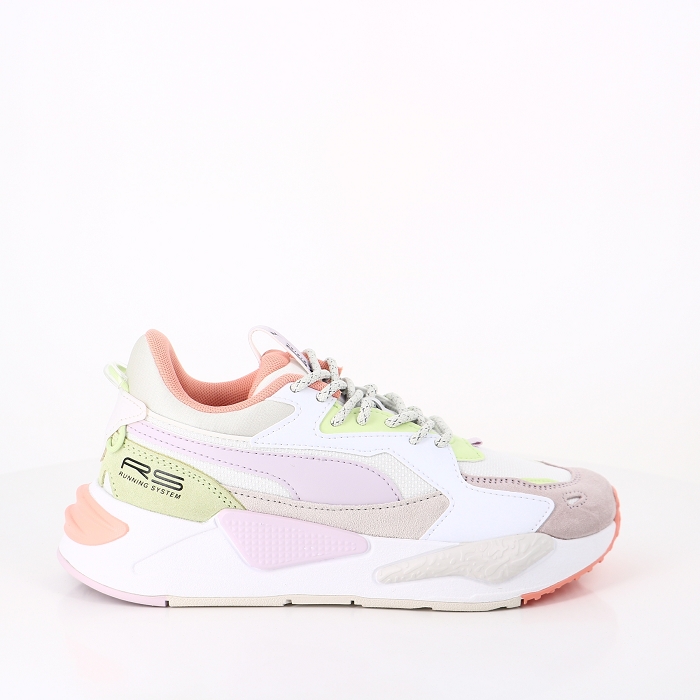 Puma chaussures puma rsz candy white lavender fog blanc