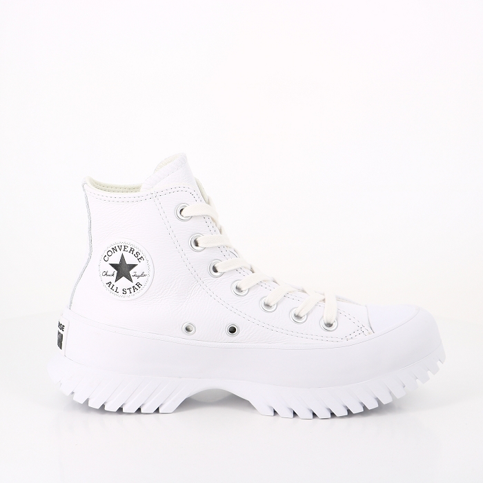 Converse chaussures converse lugged 2.0 hi cuir blanc blanc9052901_1