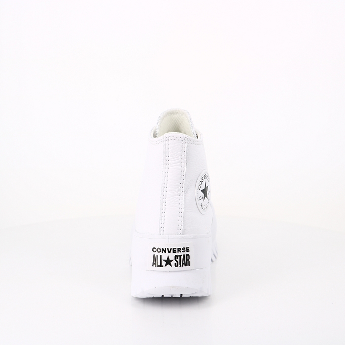 Converse chaussures converse lugged 2.0 hi cuir blanc blanc9052901_4