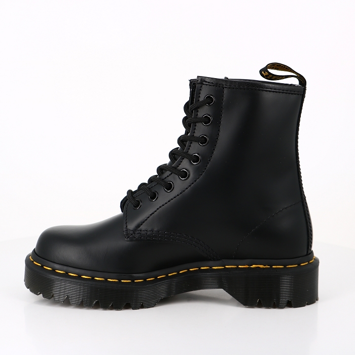 Dr martens chaussures dr martens 1460 bex black cuir smooth 9053801_3