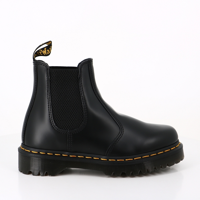 Dr martens chaussures dr martens chelsea 2976 bex black smooth noir