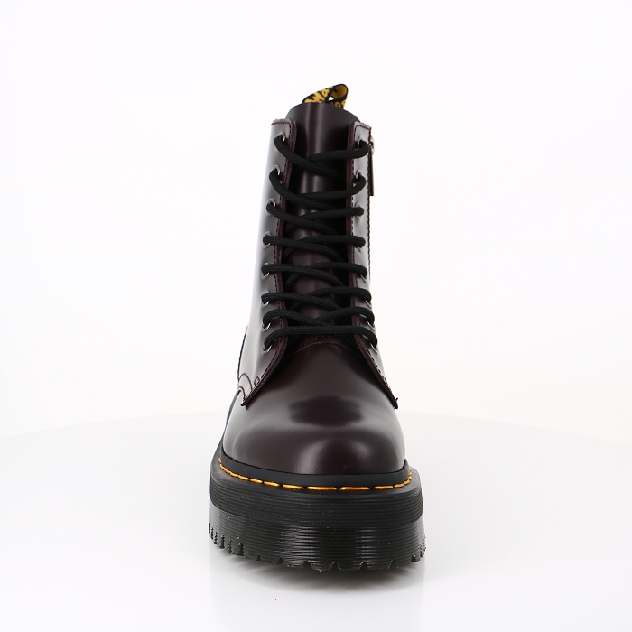 Dr martens chaussures dr martens plateformes jadon burgundy bordeaux9054201_2