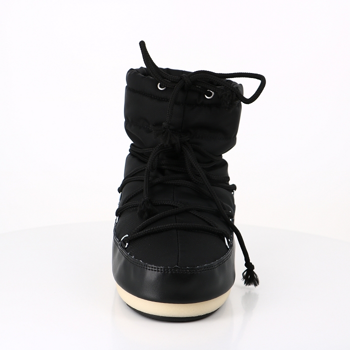 Moon boot chaussures moon boot bottes icon light low black nylon noir9054401_2