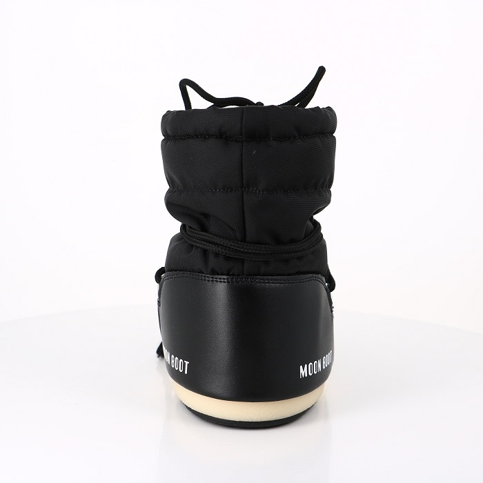 Moon boot chaussures moon boot light low nylon black noir9054401_4