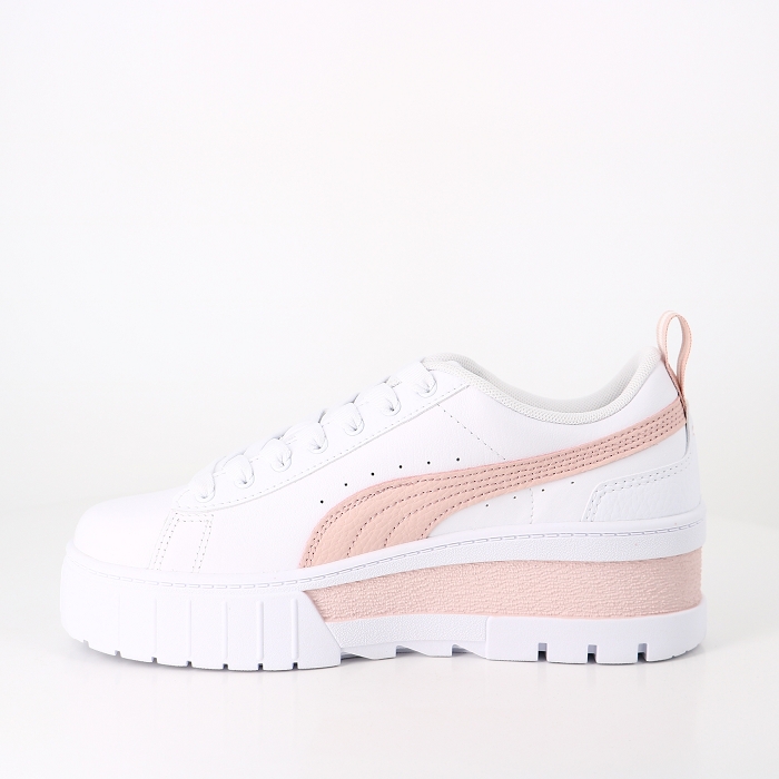 Puma chaussures puma mayze wedge white rose blanc9056501_3