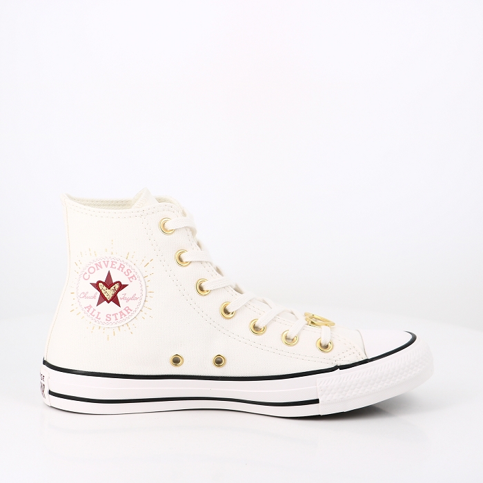 Converse chaussures converse hearts valentines day white blanc