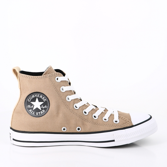 Converse chaussures converse chuck taylor all star workwear  nomad khakiavoinenoir marron9058901_1