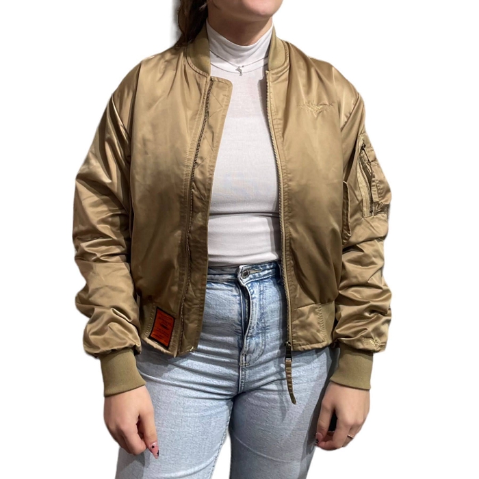 Bombers blouson bombers helix women camel marron9060301_2