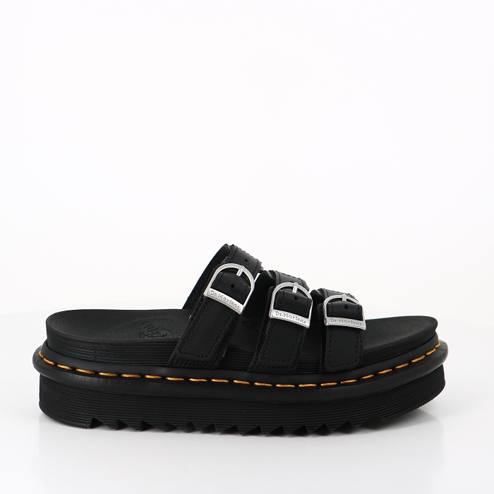 Dr martens chaussures dr martens blaire slide black noir