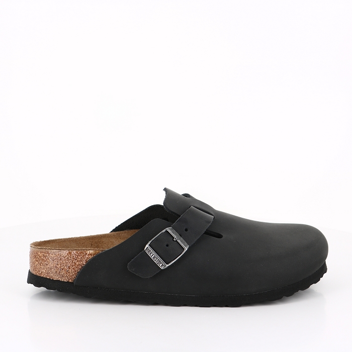 Birkenstock chaussures birkenstock boston cuir huile noir noir9061701_1