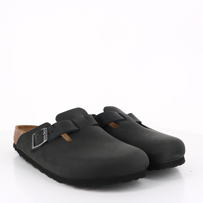 Birkenstock chaussures birkenstock boston cuir huile black noir9061701_5