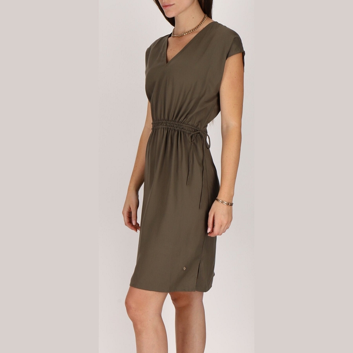 Les tropeziennes textile les tropeziennes paraiso robe kaki 