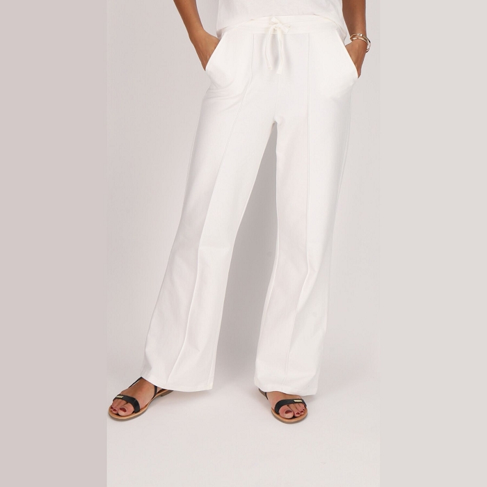 Les tropeziennes textile les tropeziennes senix pantalon blanc 