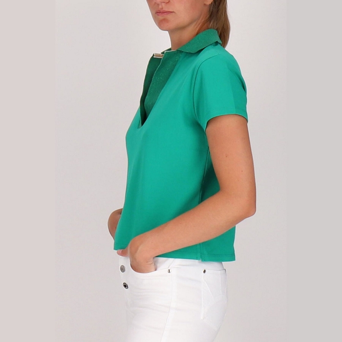 Les tropeziennes textile les tropeziennes miramar polo vert 9067801_2