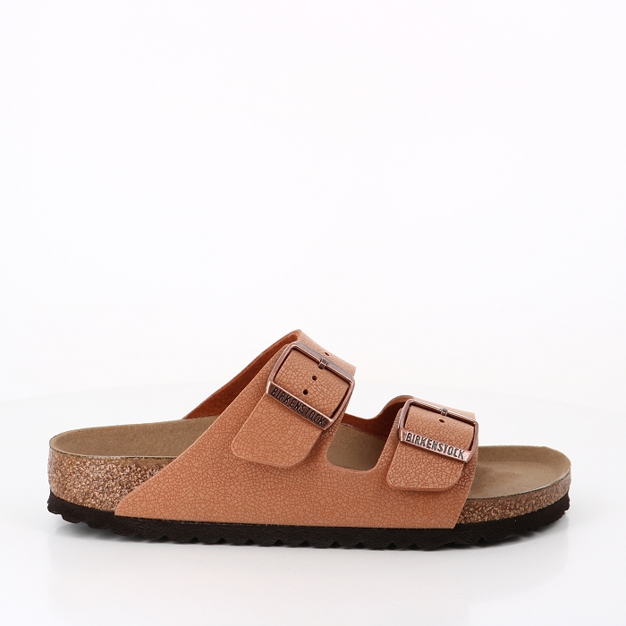 Birkenstock chaussures birkenstock arizona bfbc earthy vegan pecan veg orange