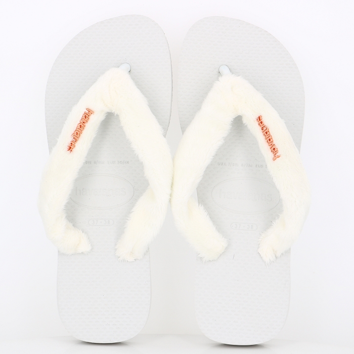 Havaianas chaussures havaianas top home fluffy white 