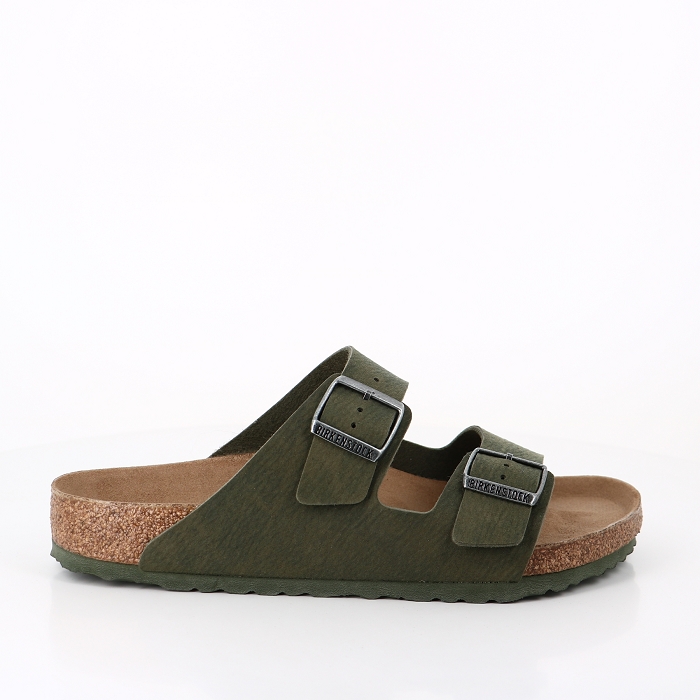 Birkenstock chaussures birkenstock arizona syn desert dust thyme veg khaki9071201_2