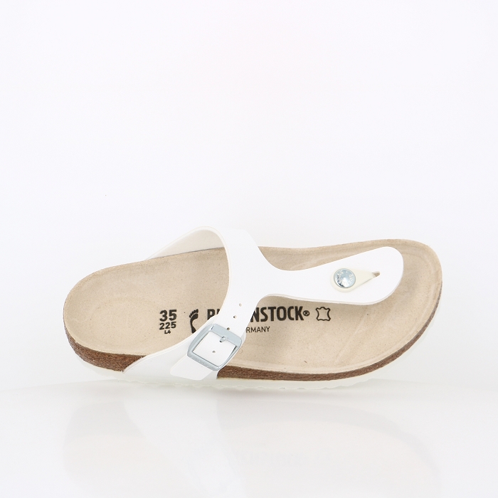 Birkenstock chaussures birkenstock gizeh bf white blanc