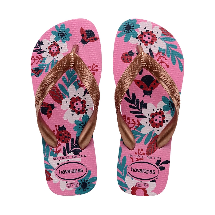 Havaianas chaussures havaianas enfant flores pink lemonade 9073301_1