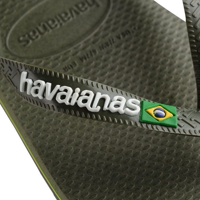 Havaianas chaussures havaianas enfant brasil logo green green 9073601_4