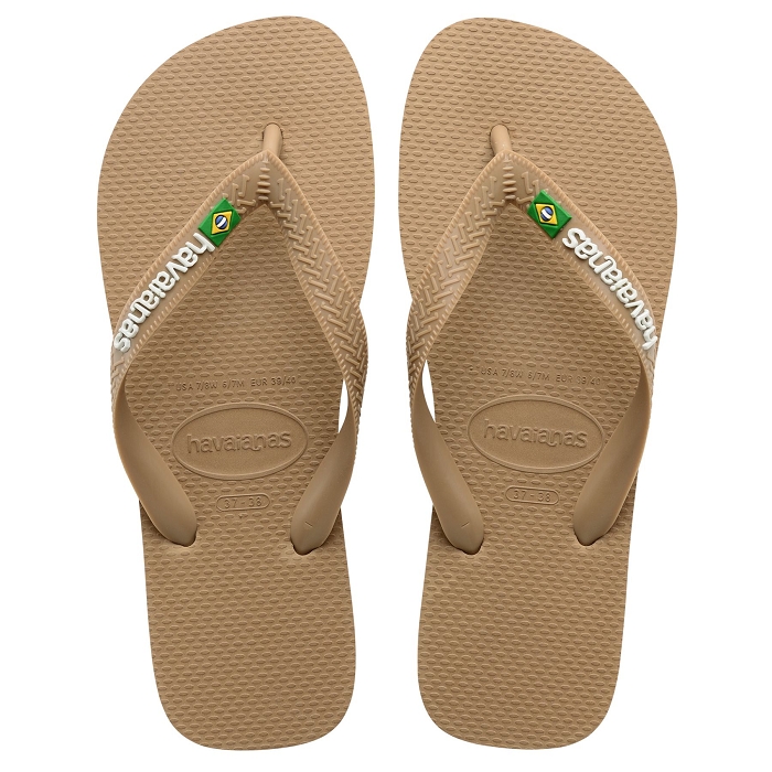 Havaianas chaussures havaianas brasil logo rose gold 