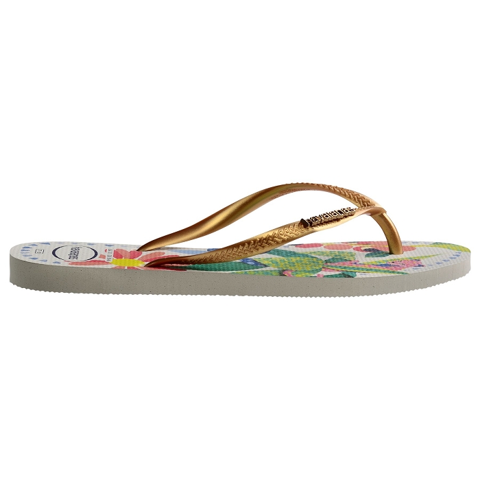 Havaianas chaussures havaianas slim tropical white blue 9074201_2