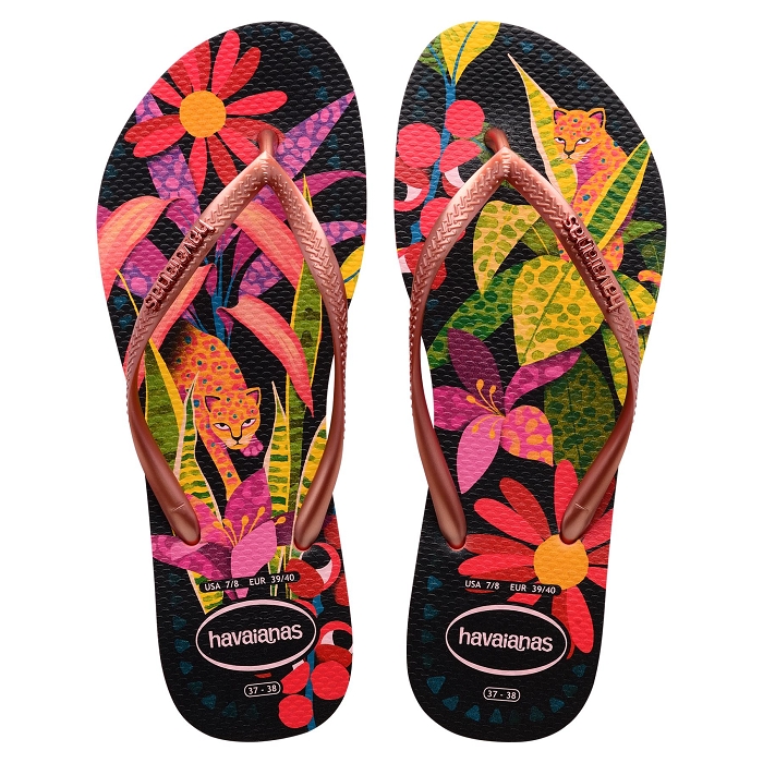 Havaianas chaussures havaianas slim tropical salmon 