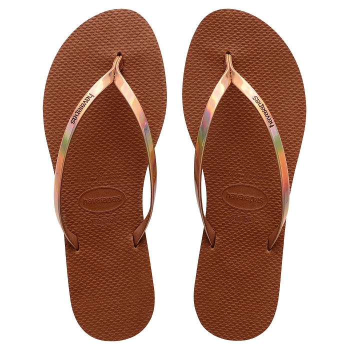 Havaianas chaussures havaianas you metallic rust 